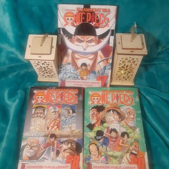 One Piece Paramount War 57, 58, 60 By Eiichiro Oda, Viz 3 Ex-library Manga Lot - Picture 1 of 8